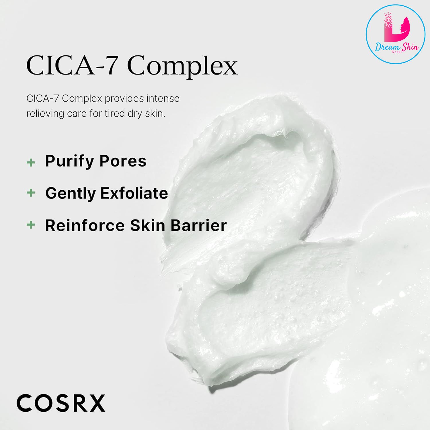 Cosrx Pure Fit Cica Creamy Foam Cleanser, 150ml